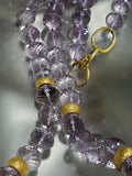 Arunashi | Necklace with Carved Lavender Amethyst