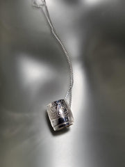 Sterling Silver 'Hummingbird' Small Spirit Bead Necklace