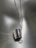 Sterling Silver 'Eagle' Small Spirit Bead Necklace
