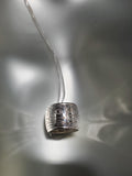 Sterling Silver 'Sun' Large Spirit Bead Necklace