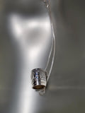 Sterling Silver 'Hawk' Small Spirit Bead Necklace