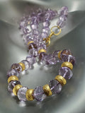 Arunashi | Necklace with Carved Lavender Amethyst