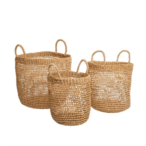 Indaba | Costa Woven Basket, 3 sizes