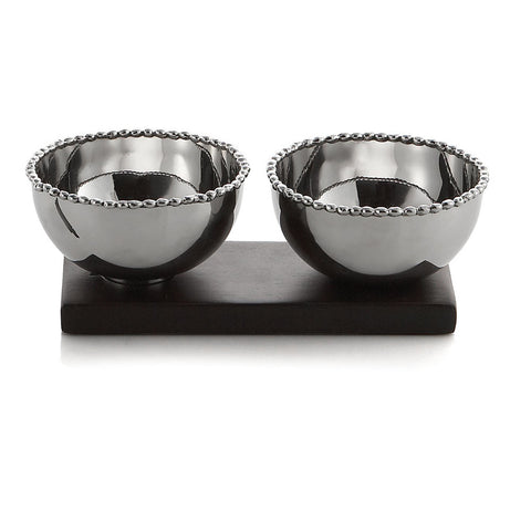 Michael Aram | Molten Double Snack Bowl Set