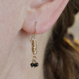 Dianne Rodger | Gemstone and Twist Earrings - Gold Fill
