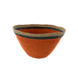 Nova Seagrass Basket, Orange - Large