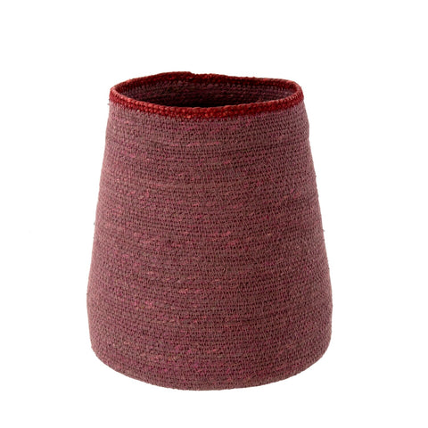 Taza Seagrass Basket, Pink