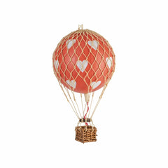 Floating the Skies, Red Hearts - Hot Air Balloon