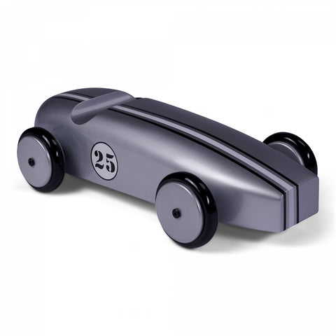 Wood Car Model, Silver