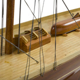 Shamrock Yacht, Wood
