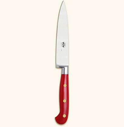 Berti | Red Lucite Utility Knife With Magnetized Block