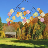 Capiz Chime - Autumn Leaves