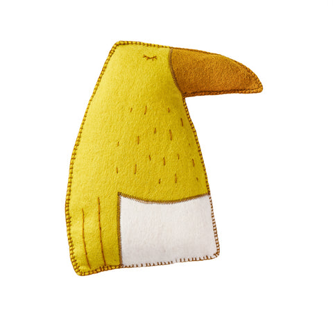 Muskhane | Pasu Toucan Cushion, Felt