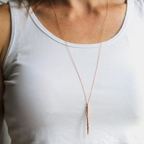 Dianne Rodger 20/20 Large Necklace - Rose Gold Fill