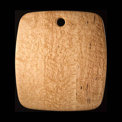 Edward Wohl | 20" x 22" Bird's-eye Maple Cutting Board #12