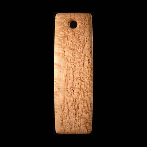 Edward Wohl | 6.75" x 21" Bird's-eye Maple Cutting Board #15h