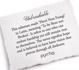 Pyrrha | "Unbreakable" Necklace