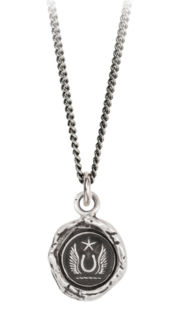 Luck & Protection Sterling Silver Talisman Necklace