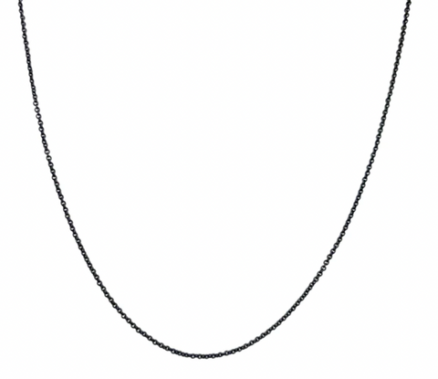 Monica Rich Kosann | Black Steel Chain