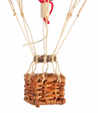 Authentic Models | Floating the Skies, Check Red - Hot Air Balloon