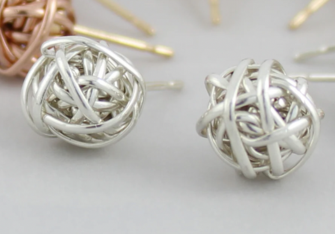 Dianne Rodger | Twisted Ball Stud