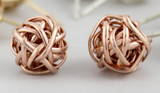 Dianne Rodger | Twisted Ball Stud