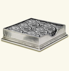 Match | Pewter Cocktail Napkin Box