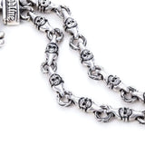 The Double Baron Skull Bracelet