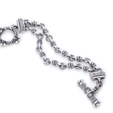 The Double Baron Skull Bracelet