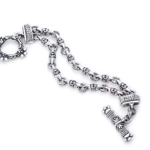 The Double Baron Skull Bracelet