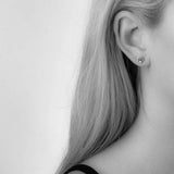 18k Gold Petite Stud Earrings