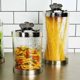 Black Iris Canister, Large