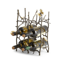 Michael Aram | Butterfly Gingko 6-Bottle Wine Rack