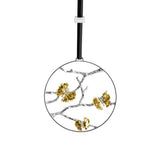 Butterfly Gingko Moongate Ornament