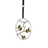 Butterfly Gingko Moongate Ornament