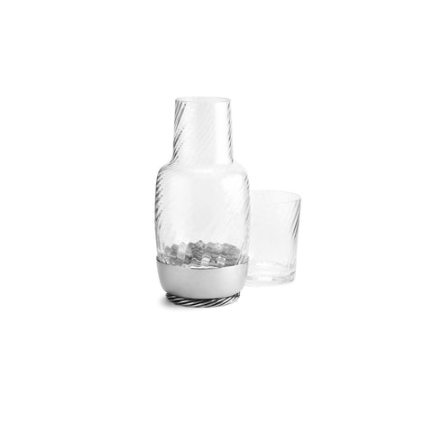 Twist Bedside Carafe with Tumbler