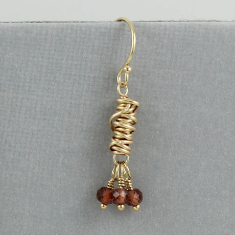 Dianne Rodger | Gemstone and Twist Earrings - Gold Fill