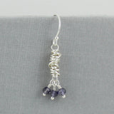 Dianne Rodger | Gemstone and Twist Earrings - Sterling Silver