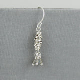 Dianne Rodger | Gemstone and Twist Earrings - Sterling Silver