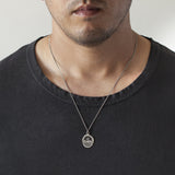  St. Christopher Sterling Silver Talisman Necklace