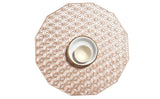 Chilewich Pressed Kaleidoscope Placemat - Pink Champagne
