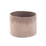 XL Bicolour Calabash Basket, Felt