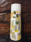 Vitreluxe | Mosaic White Vase